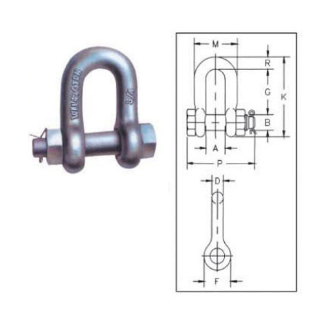 Bolt Type Chain Shackles G-2150