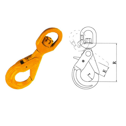 Swivel Hooks Series With Positive Locking Latches