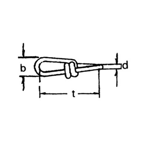 USA Standard Double Loop Chain