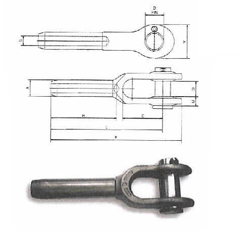 Forged Open Swage Terminals